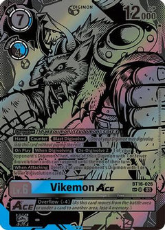 Vikemon ACE (Textured) (BT16-026) [Beginning Observer] Foil - Deck Out Gaming