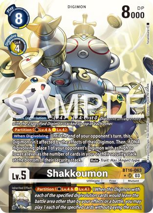 Shakkoumon (Alternate Art) (BT16-063) [Beginning Observer] Foil - Deck Out Gaming