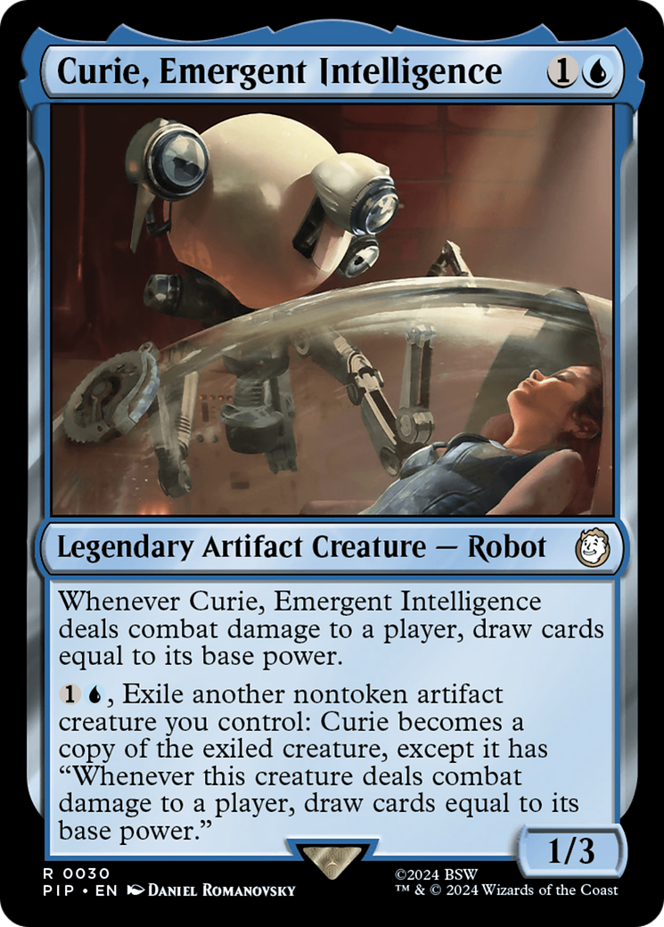 Curie, Emergent Intelligence (30) [Fallout] - Deck Out Gaming