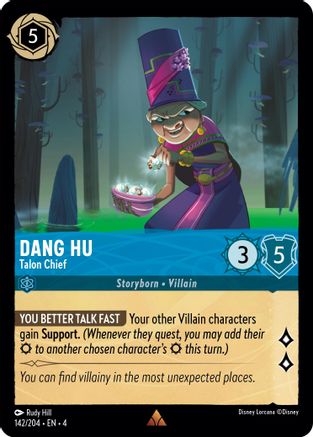 Dang Hu - Talon Chief (142/204) [Ursulas Return] - Deck Out Gaming