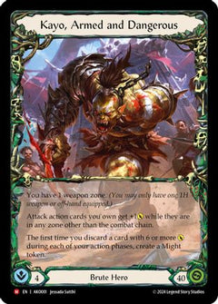 Kayo, Armed and Dangerous (AKO001) [Armory Deck: Kayo] - Deck Out Gaming