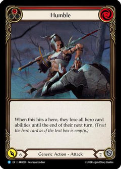 Humble (Red) (AKO009) [Armory Deck: Kayo] - Deck Out Gaming