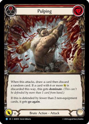 Pulping (Red) (AKO010) [Armory Deck: Kayo] - Deck Out Gaming