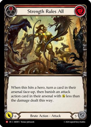 Strength Rules All (AKO013) [Armory Deck: Kayo] - Deck Out Gaming