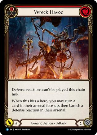 Wreck Havoc (Red) (AKO015) [Armory Deck: Kayo] - Deck Out Gaming