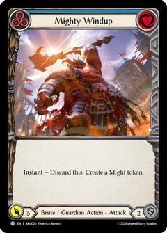 Mighty Windup (Blue) (AKO020) [Armory Deck: Kayo] - Deck Out Gaming
