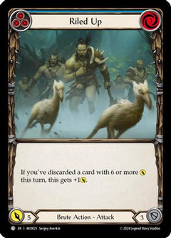 Riled Up (Blue) (AKO023) [Armory Deck: Kayo] - Deck Out Gaming