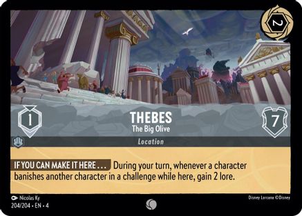 Thebes - The Big Olive (204/204) [Ursulas Return] - Deck Out Gaming