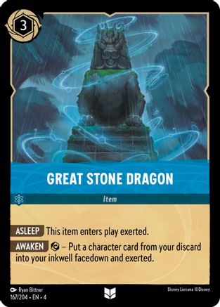 Great Stone Dragon (167/204) [Ursulas Return] - Deck Out Gaming