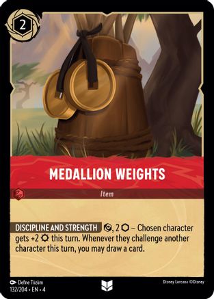 Medallion Weights (132/204) [Ursulas Return] - Deck Out Gaming