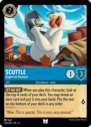 Scuttle - Expert on Humans (154/204) [Ursulas Return] - Deck Out Gaming