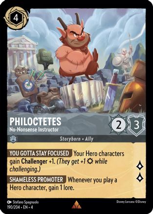 Philoctetes - No-Nonsense Instructor (190/204) [Ursulas Return] - Deck Out Gaming