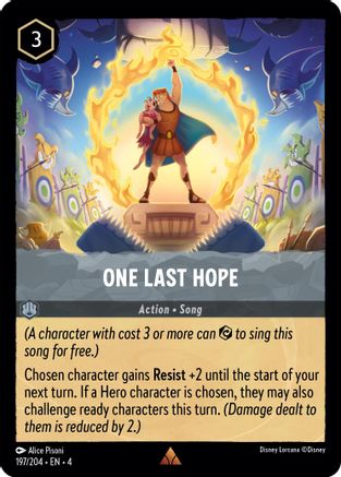 One Last Hope (197/204) [Ursulas Return] - Deck Out Gaming