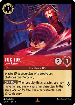 Tuk Tuk - Lively Partner (127/204) [Ursulas Return] - Deck Out Gaming