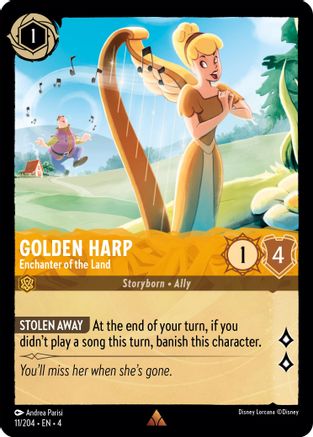 Golden Harp - Enchanter of the Land (11/204) [Ursulas Return] - Deck Out Gaming