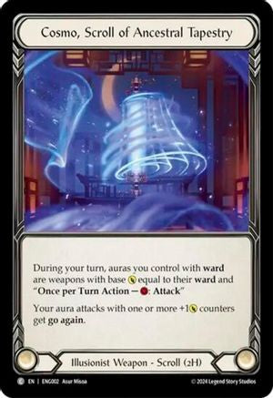 Cosmo, Scroll of Ancestral Tapestry (ENG002) [Blitz Deck: Part the Mistveil - Enigma] - Deck Out Gaming