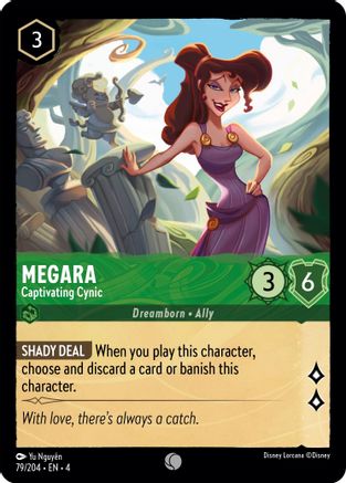 Megara - Captivating Cynic (79/204) [Ursulas Return] - Deck Out Gaming