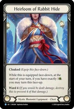 Heirloom of Rabbit Hide (ENG004) [Blitz Deck: Part the Mistveil - Enigma] - Deck Out Gaming