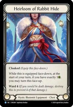Heirloom of Rabbit Hide (ENG004) [Blitz Deck: Part the Mistveil - Enigma] - Deck Out Gaming