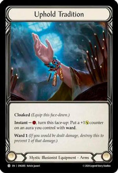 Uphold Tradition (ENG005) [Blitz Deck: Part the Mistveil - Enigma] - Deck Out Gaming