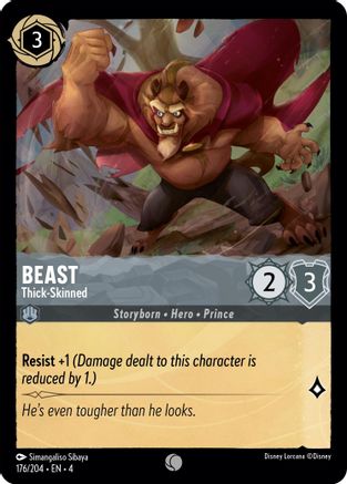 Beast - Thick-Skinned (176/204) [Ursulas Return] - Deck Out Gaming