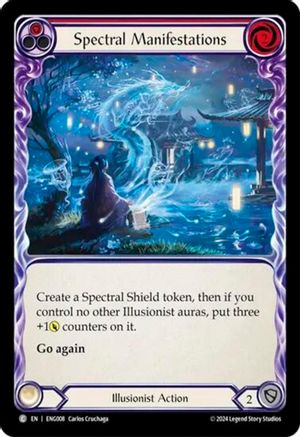 Spectral Manifestations (ENG008) [Blitz Deck: Part the Mistveil - Enigma] - Deck Out Gaming