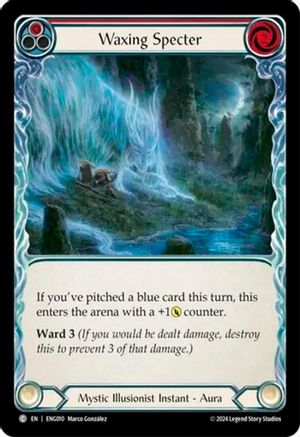 Waxing Specter (ENG010) [Blitz Deck: Part the Mistveil - Enigma] - Deck Out Gaming