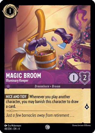 Magic Broom - Illuminary Keeper (48/204) [Ursulas Return] - Deck Out Gaming