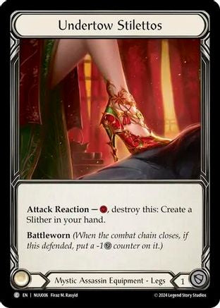 Undertow Stilettos (NUU006) [Blitz Deck: Part the Mistveil - Nuu] - Deck Out Gaming