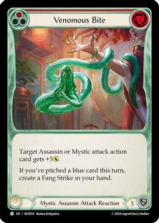 Venomous Bite (NUU014) [Blitz Deck: Part the Mistveil - Nuu] - Deck Out Gaming