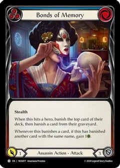 Bonds of Memory (Blue) (NUU017) [Blitz Deck: Part the Mistveil - Nuu] - Deck Out Gaming