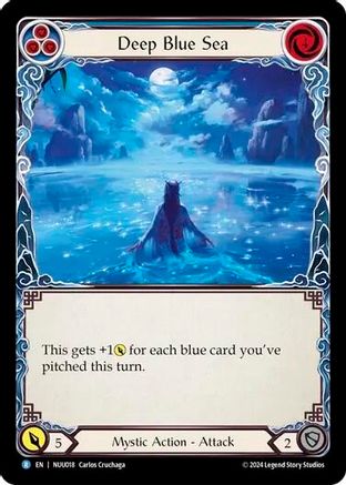 Deep Blue Sea (Blue) (NUU018) [Blitz Deck: Part the Mistveil - Nuu] - Deck Out Gaming