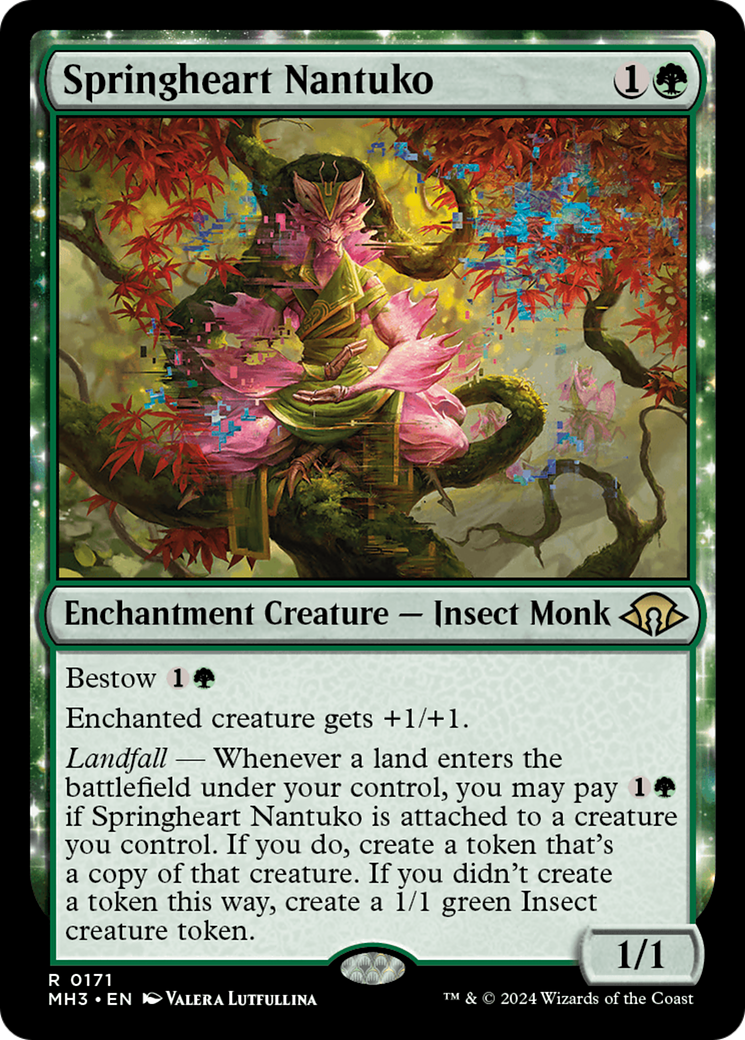 Springheart Nantuko (171) [Modern Horizons 3] - Deck Out Gaming