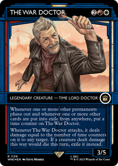 The War Doctor (Showcase) (Surge Foil) (1139) [Doctor Who] foil - Deck Out Gaming