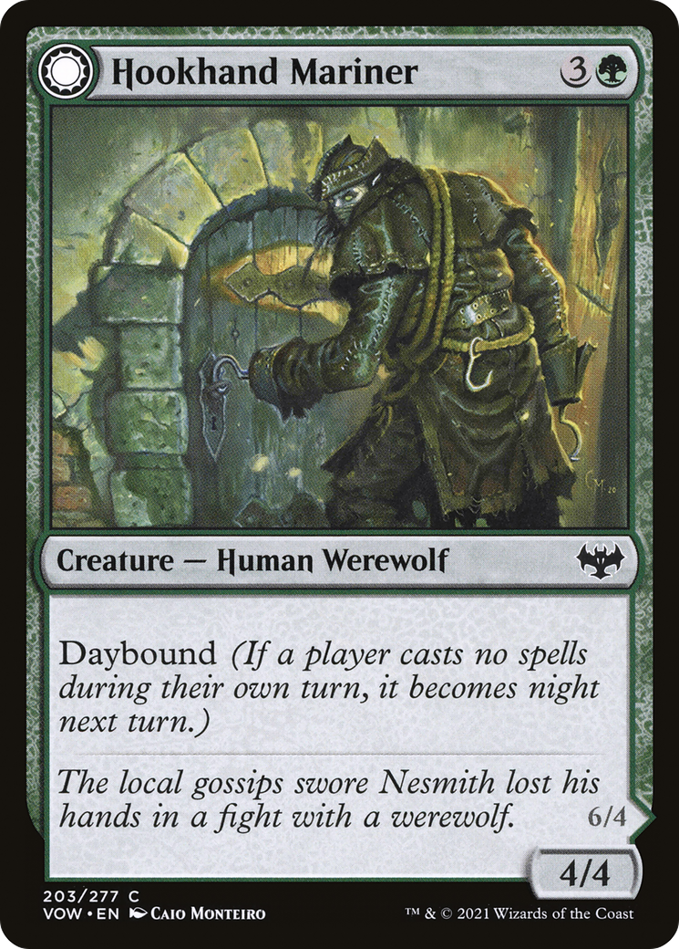 Hookhand Mariner // Riphook Raider (203) [Innistrad: Crimson Vow] foil - Deck Out Gaming