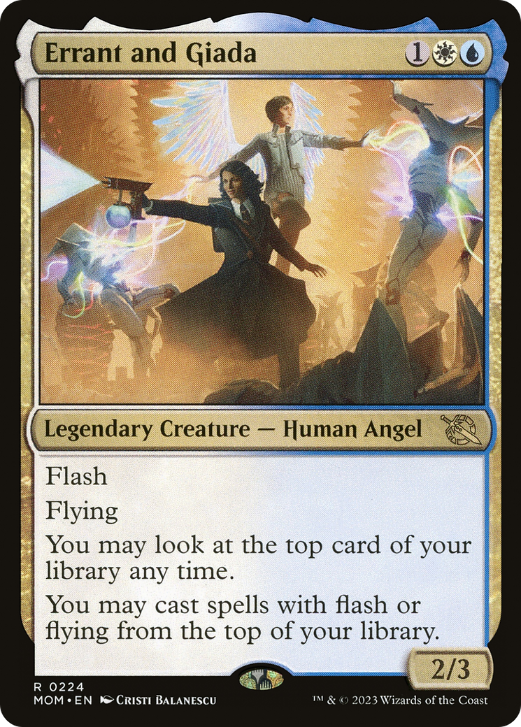 Errant and Giada (224) [March of the Machine] - Deck Out Gaming