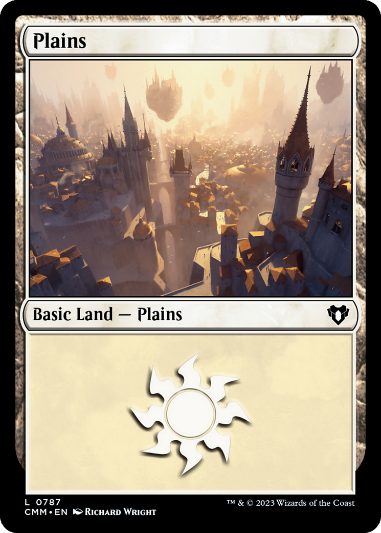 Plains (0787) (787) [Commander Masters] - Deck Out Gaming