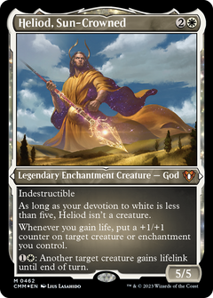 Heliod, Sun-Crowned (462) [Commander Masters] etched - Deck Out Gaming