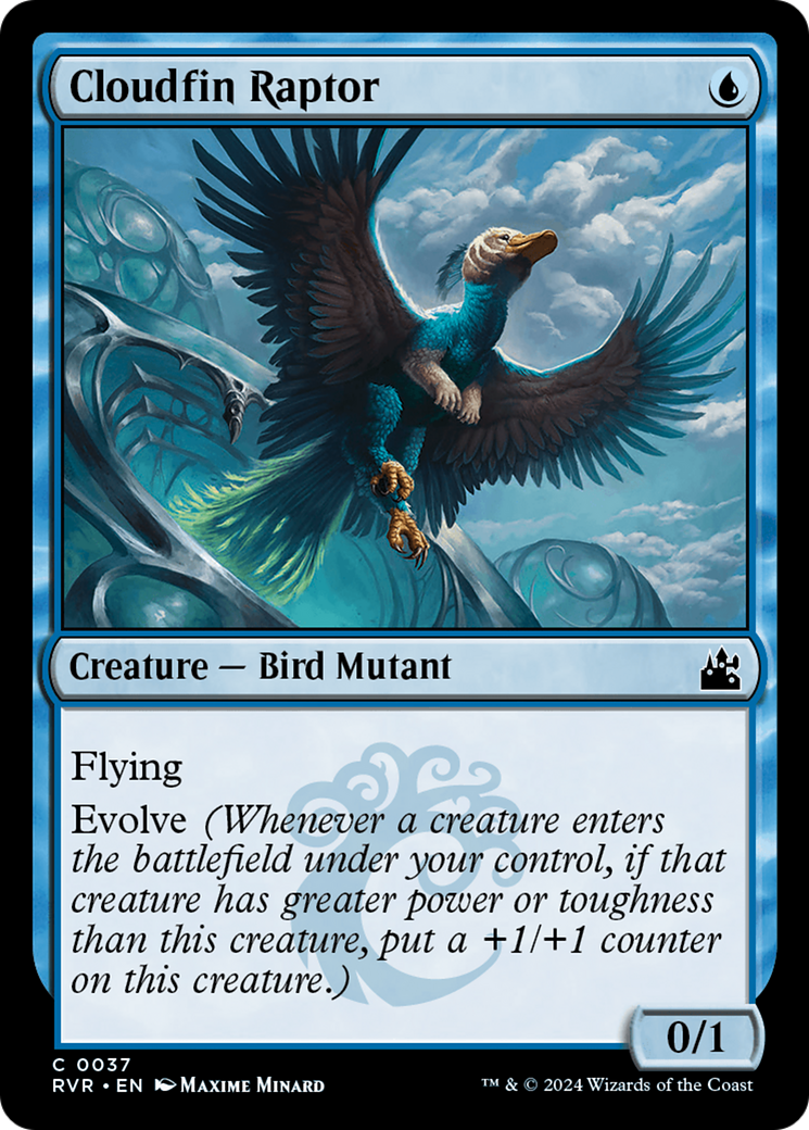 Cloudfin Raptor (37) [Ravnica Remastered] foil - Deck Out Gaming