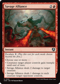 Savage Alliance (169) [Innistrad Remastered] - Deck Out Gaming