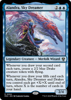 Alandra, Sky Dreamer (94) [Murders at Karlov Manor Commander] - Deck Out Gaming