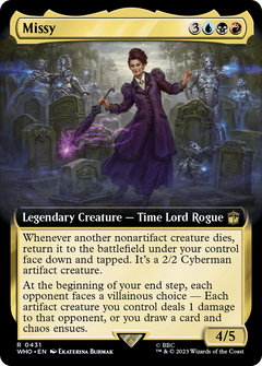 Missy (Extended Art) (431) [Doctor Who] foil - Deck Out Gaming