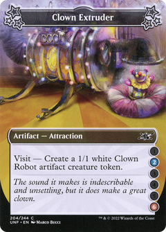 Clown Extruder (2-6) (204) [Unfinity] foil - Deck Out Gaming