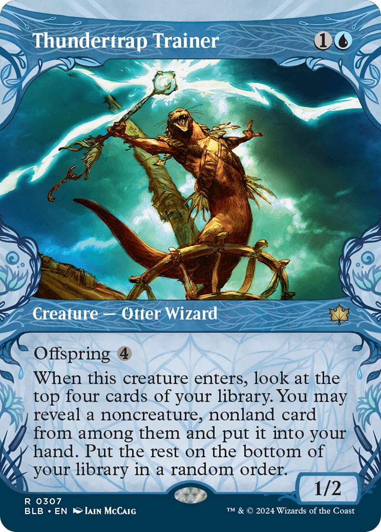 Thundertrap Trainer (Showcase) (307) [Bloomburrow] foil - Deck Out Gaming