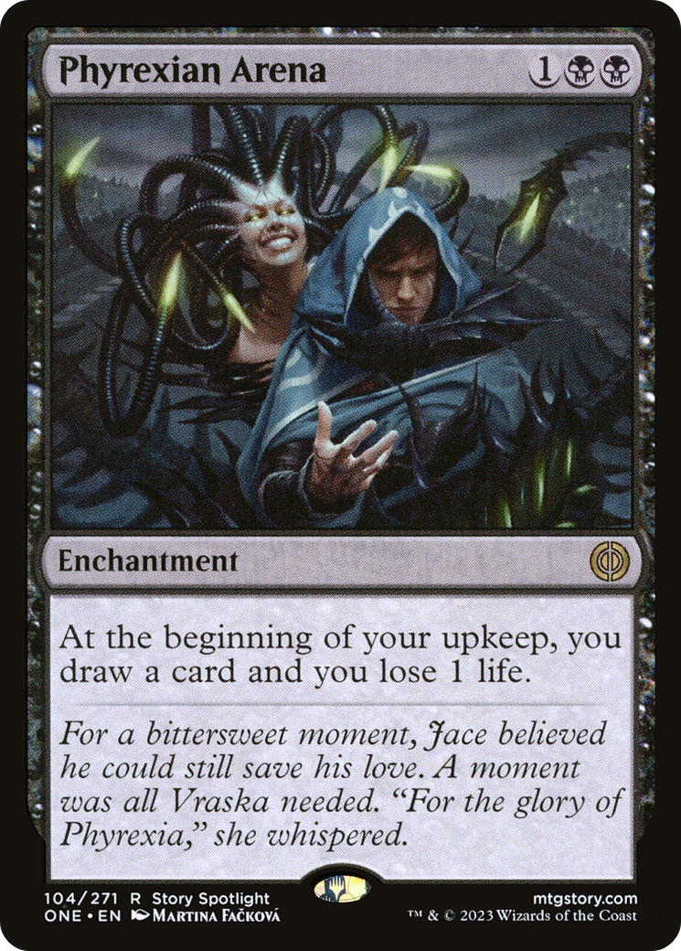 Phyrexian Arena (104) [Phyrexia: All Will Be One] - Deck Out Gaming