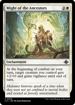 Might of the Ancestors (23) [The Lost Caverns of Ixalan] foil - Deck Out Gaming