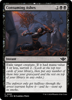 Consuming Ashes (83) [Outlaws of Thunder Junction] - Deck Out Gaming