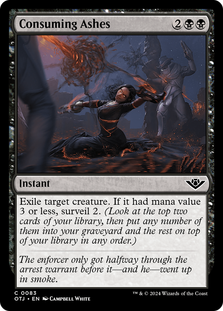 Consuming Ashes (83) [Outlaws of Thunder Junction] - Deck Out Gaming