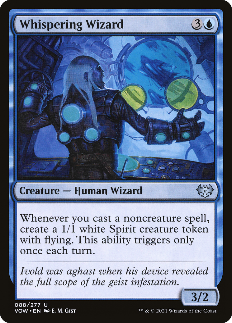 Whispering Wizard (88) [Innistrad: Crimson Vow] foil - Deck Out Gaming