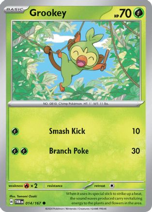 Grookey (14) [SV06: Twilight Masquerade] - Deck Out Gaming